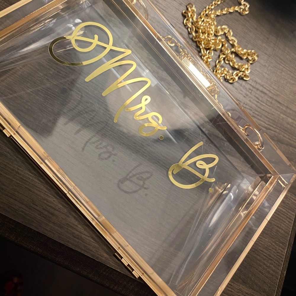 Clear purse